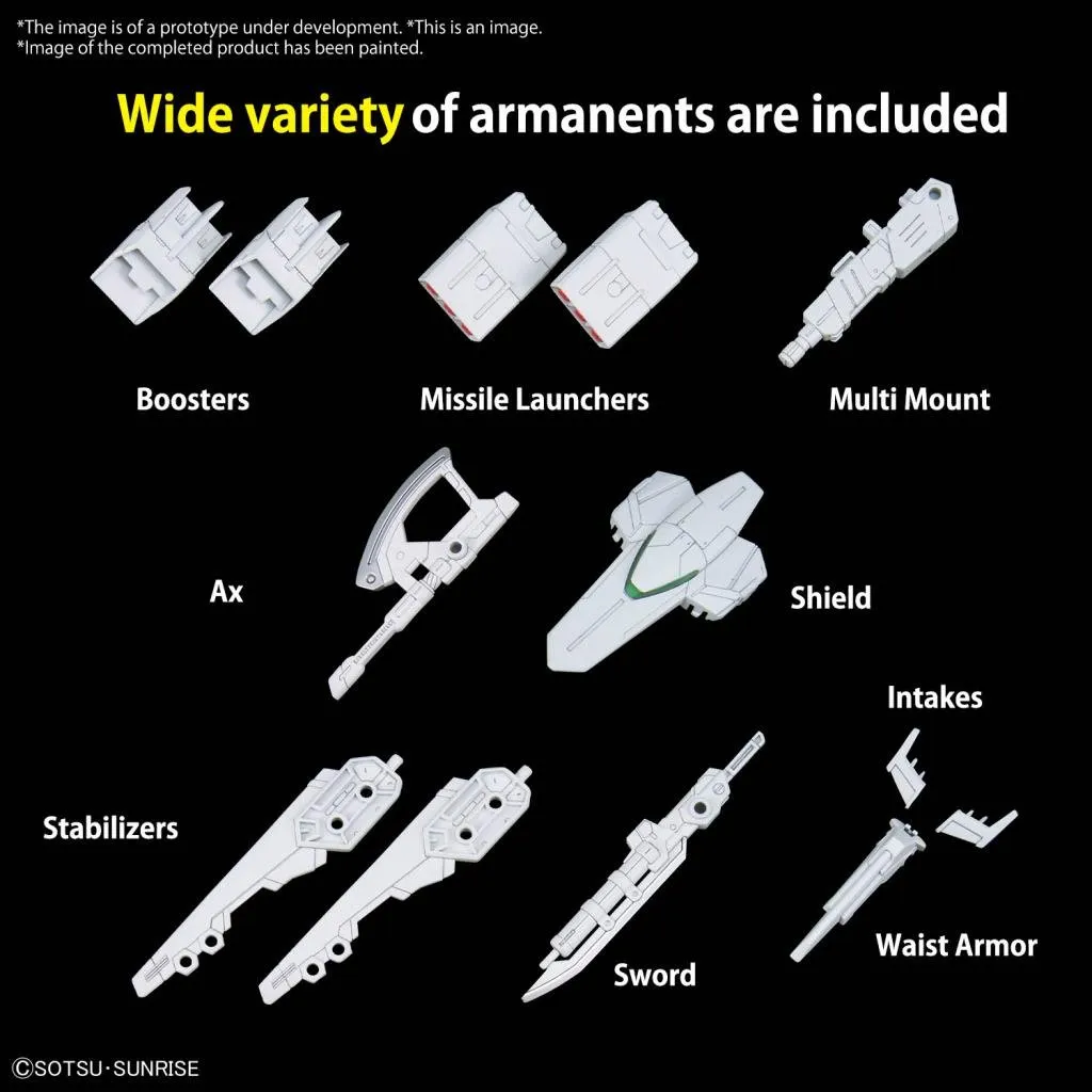 GUNDAM -Option parts set Gunpla 13 (Gunpla Battle Arm Arms) -Model Kit